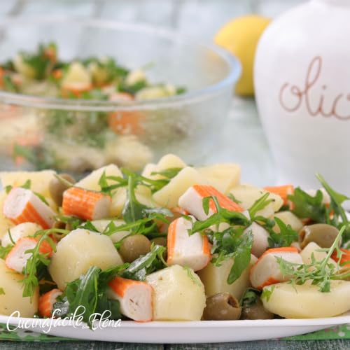 Insalata di surimi e patate