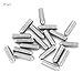 20PCS Spring Ball Plunger Screw, Stainless Steel Hex Socket Spring Ball Point Grub Screws for Industrial Machine Home Furniture Workplaces (M4*12)