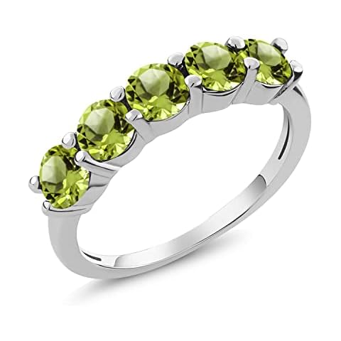 Gem Stone King 5-Stone Birthstone Ring Cover