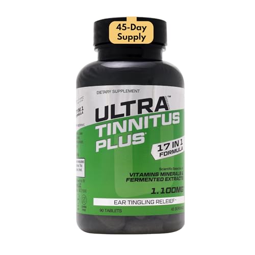 Ultra Tinnitus Plus Relief – Ear Ringing Support with Ginkgo