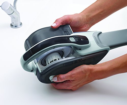 BLACK+DECKER Aspirateur de table à main sans fil, 10,8W, Technologie cyclonique, Prolongateur intégré, 7,2V, DVJ215J-QW, 500 ml, Blanc - Image 7