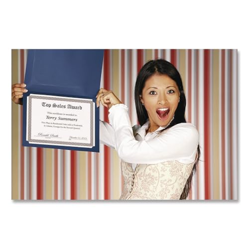 Papier tressé certificat argent pour immortaliser vos diplômes - 4