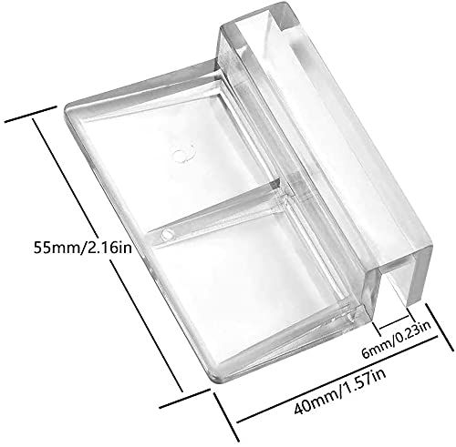 10 Clip Per Copertura Acquario In Vetro - Supporto Per Vasche Da 6mm - Foto 13