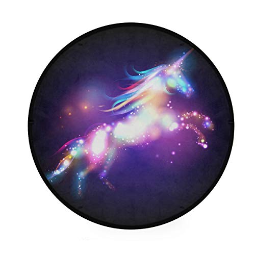 Senya BDD1905006 Round Area Rug Non-Slip Large Circle Rugs thumb #1