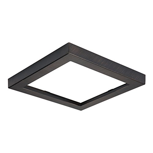 HALO 4 in. Square SMD Designer Trim, Tuscan Bronze