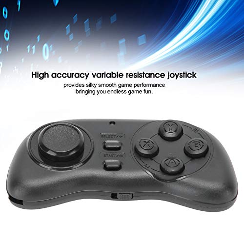 Mini Wireless Game Controller, Portable Mini Bluetooth Gamepad With 32.8Ft Control Distance Ergonomic Gaming Gamepad Build In Rechargeable Battery For Windows, For Ios, For Android #TOP2