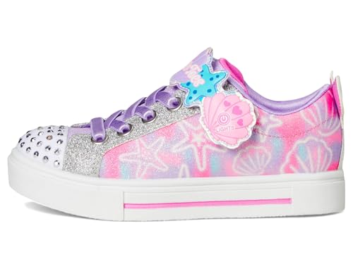 Skechers Girl's Twinkle Sparks-Underwater Magic Sneaker4