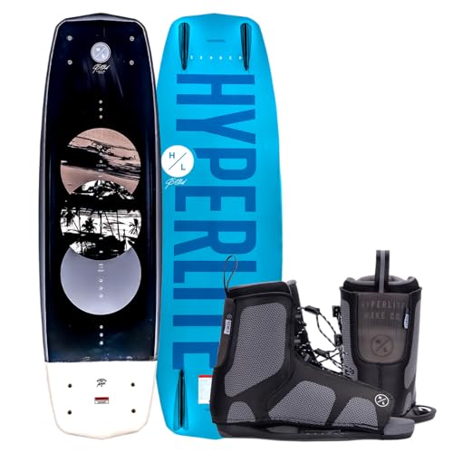 Hyperlite Sender Wakeboard Package, 136cm w/Remix Bindings, Sizes 7-10.5
