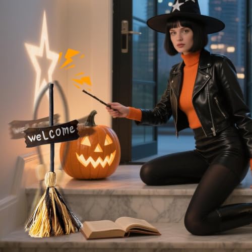 Balai de sorcière interactif pour animer une fête d'Halloween réussie - 3
