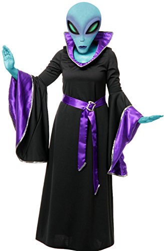 Charades Llc Women's Alien Queen Robe Costume Multicoloured X-Small