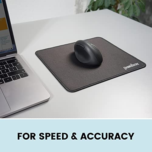 DX-1000M, Tappetino per mouse gaming con Base Antiscivolo in Gomma, M: 250x210x2 mm, Nero - Mousepad - Immagine 4