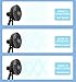 RUN HELIX Stroller Fan Portable with Flexible Tripod Battery Operated Handheld Fan Mini with 3 Speeds USB Rechargeable Baby Fan for Stroller,Car Seat,Desk - Black