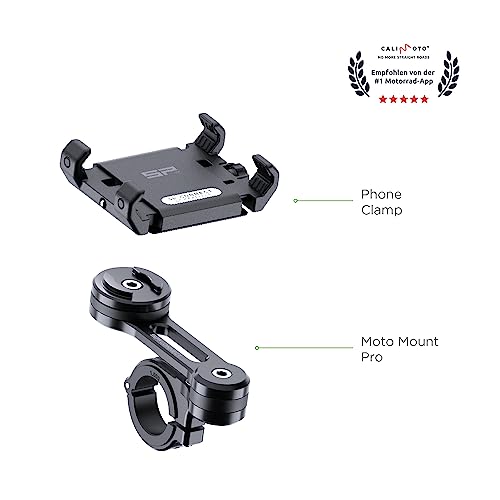 SP Connect Universal Handlebar Phone Mount for 58-85mm Phones, Black