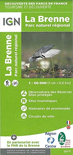Télécharger 83309 PARC NATUREL REGIONAL DE LA BRENNE 1/60.000 livre En ligne