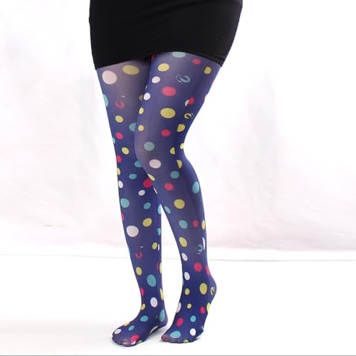 Premium 80D Fashion Designed Colorful Opaque Tights for Women with Designs Control Top Pantyhose Patterned Stockings2