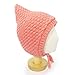 HappyTree Baby Pixie Hat Bonnet Warm Knit Infant Toddler Winter Hat Cotton Lined Beanie Cap, Peach