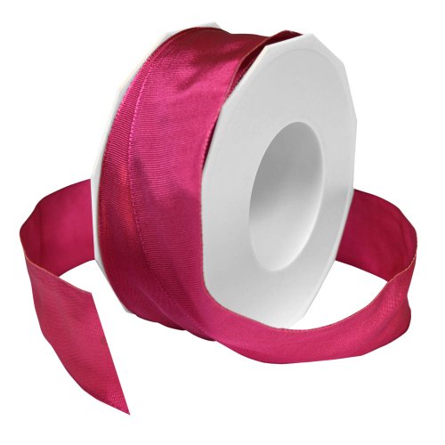 Morex Ribbon 1-1/2-Inch by 27-Yard Spool French Wired Lyon Ribbon, Magenta