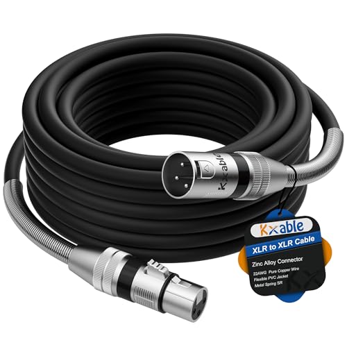Kxable XLR Microphone Cable 15 FT