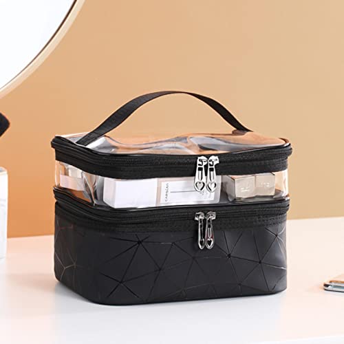 Sacs cosmétiques transparents de voyage : protégez votre maquillage des chocs de transport