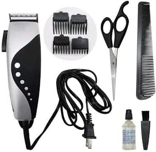 Mahadev Enterprise Professional Salon Hair Clippers for Men, Professional Hair Trimmer Set with Adjustable Blade, Electric Hair Clippers with 4 Combs for Men Women Barber Grooming (Multi)