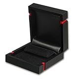 IMPPAC Schmuck Schachtel Etui schwarz Geschenk- Universal Verpackung Schmuckschachtel 68x70x28mm VE120