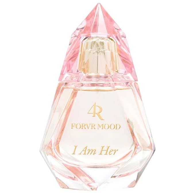 I Am Her Eau de Parfum Spray – Long-Lasting Women’s Perfume with Red Velvet, Pear & Raspberry Notes, Sweet Floral Fragrance Spray - 1.7 oz