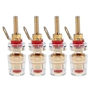 WeddHuis Connettore Femmina A Banana Da 4 Mm, Adattatore Terminale Per - Foto 5