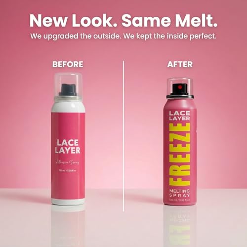 Lace Layer Freeze Spray fijador para pelucas 3.38 oz miniatura 2