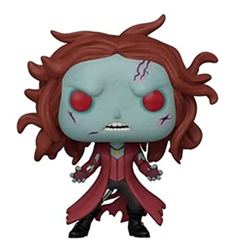 Funko POP! Marvel - What If - Zombie Scarlet Witch - Marvel What If - Figuras Miniaturas Coleccionables Para Exhibición - Idea De Regalo - Mercancía Oficial - Juguetes Para Niños Y Adultos