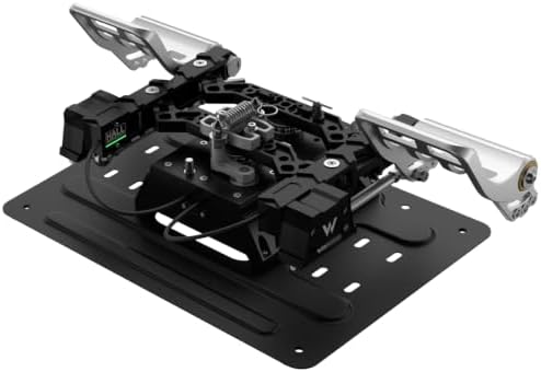 WINCTRL: Orion Metal Flight Rudder Pedals (Standard Edition) - Full Metal Frame, Stainless Steel Center-Return, Quick-Swap Springs, Hall Sensors - 2