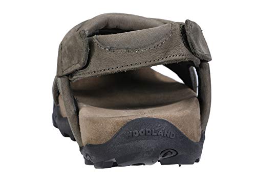 Image of Woodland Men's Olive Sandals -6 UK /India (40 EU)(OGD 0350107)