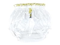 Haian ABDL Kunststoff-Hose mit Reißverschluss, Größe M, transparent