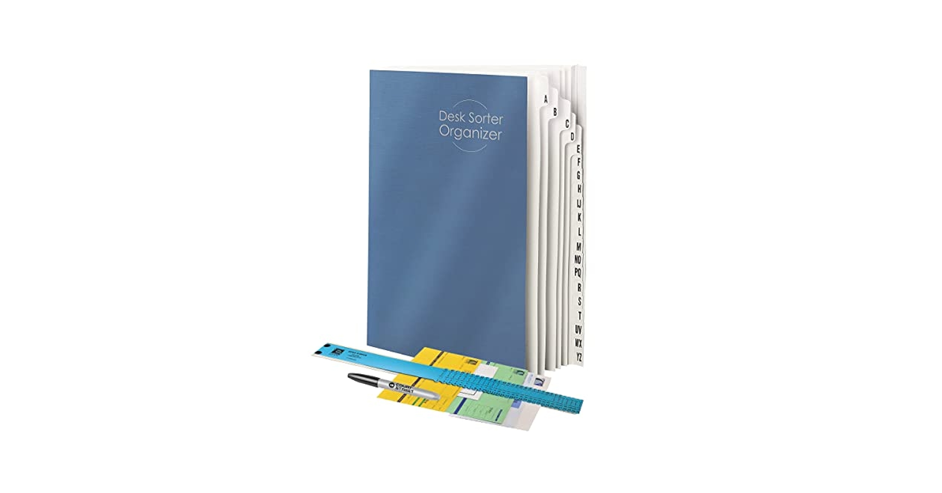 organizerページ C-Line All Purpose Document Sorter Strip, Blue, 2.5 x 23.5