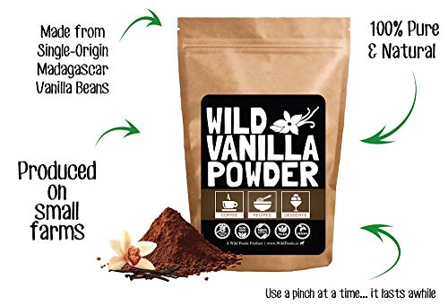 Vanilla Bean Powder, Ground Vanilla Beans From Madagascar, Wild Vanilla is Unsweet, Gluten-Free, Raw, Non-GMO, Vegan, Paleo (2 ounce) - Thumbnail 5