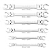 OEMTOOLS 22064 6PC Flex Head Flare Nut Wrench Set, Stocking Stuffers, Gifts for Men, Dad Gifts, Metric Wrench Set 9-21mm, Rust-Resistant Hard Chrome Finish, EVA Storage Tray