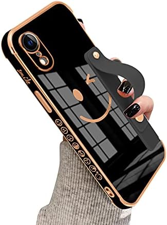Amazon Com Uioeua Compatible With Iphone Xr Case With Smiley Face Pattern Soft Tpu Cute Plating Wristband Holder Case Camera Lens Protection Side Small Pattern Shockproof Wrist Strap Case Women Girls Black Cell Phones Amazon Com Uioeua Compatible With Iphone Xr Case With Smiley Face Pattern Soft Tpu Cute Plating Wristband Holder Case Camera Lens Protection Side Small Pattern Shockproof Wrist Strap Case Women Girls Black Cell Phones