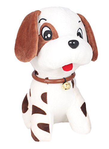 Image of Tickles Cute Puppy Soft Stuffed Plush AnimalToy for Kids (Size: 25 cm Color: White)