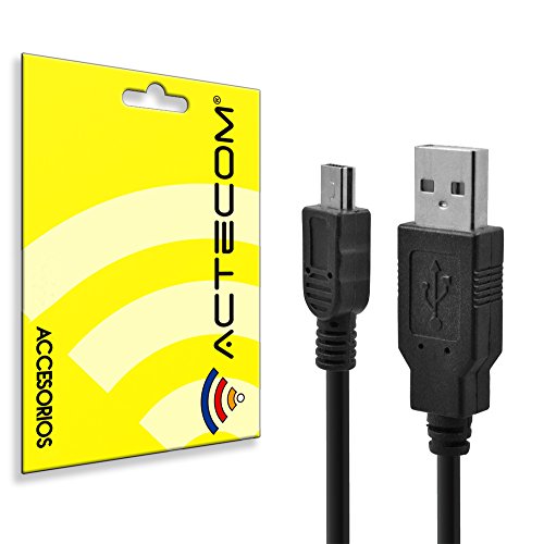 actecom® Cable Carga Universal USB 2.0 a Mini USB Macho para MP3 Play 3 Tablet MP4.