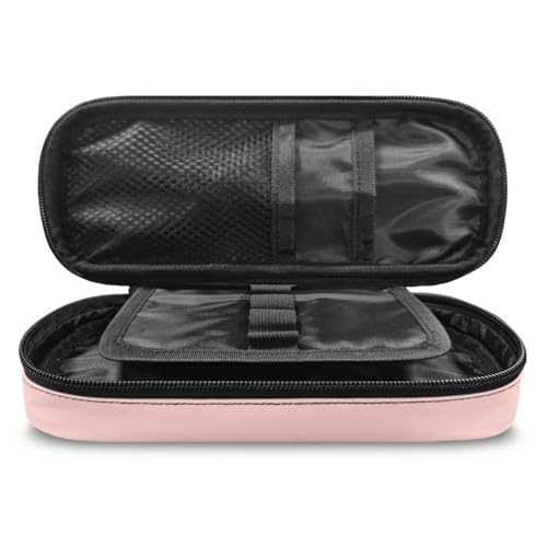 Image of Cat School Pencil Case with Zipper Lightweight Pencil Case for Supplies Storage Students Pencil Box Pen Holder with Slots for Middle School