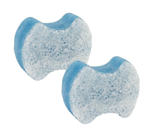 Spongables Pedi Scrub Foot Exfoliating 20+ Wash Sponge, Clean & Fresh, 2 Count
