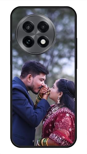 Image of NDCOM for Customised Back Cover OnePlus 13R Back Cover | OnePlus 13R Back Case | Protective OnePlus 13R 5G Cover | DIY Personalised Photo Design | Customized Gift Custom Text Name Printed Metal Case