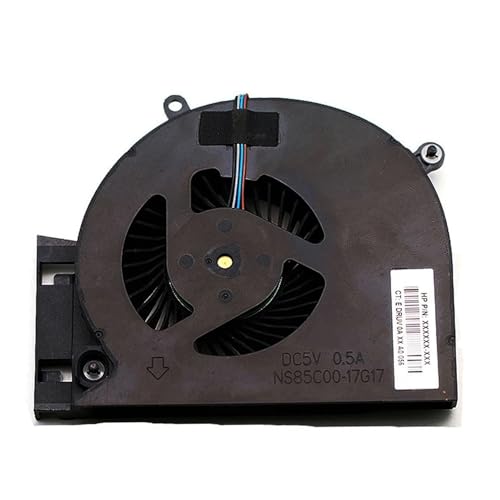 CPU GPU Cooling Fans Suitable for HP ZBOOK 17 G5 G6 XW3 Series Laptop Cooler Fan 5V 0.5A 4 PIN L31242-001 NS85C00-17G16 L31243-001 NS85C00-17G17 (GPU)