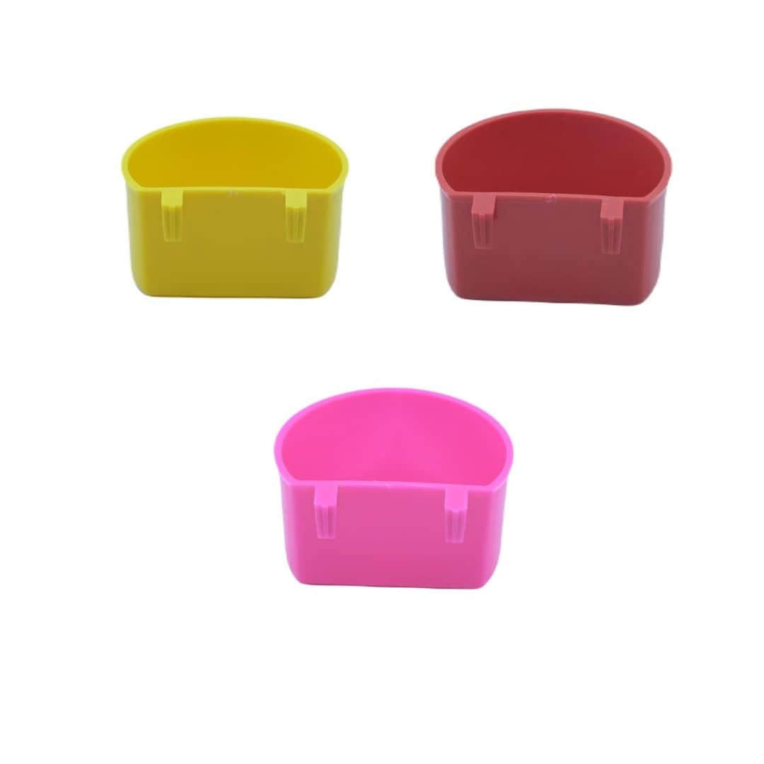 AL-Bi Bird Water Feeder Cup, Plastic Bowl for Birds Food Feeder with Hanging Support (Set of 3 pcs) (B0CD3WFBS7) Amazon Price History, Amazon Price Tracker