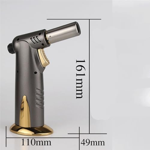 Encendedor de antorcha de inyección directa de escritorio negro miniatura 7