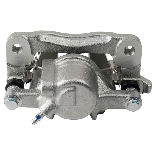 Image of TRQ Rear Left Brake Caliper w /Bracket Drivers Side