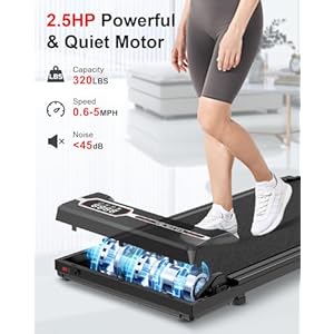 Walkingpadtreadmill2in1underdesktreadmillportableforofficehomewiderunningbeltremotecontrolleddisplay300lbcapacity Urban Country Home Decor Walking pad treadmill 2 in 1 under desk treadmill portable for office home wide running belt remote control led display 300 lb capacity urban country home decor
