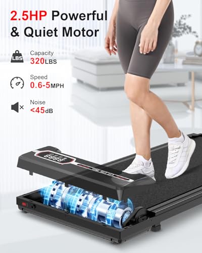 Walkingpadtreadmill2in1underdesktreadmillportableforofficehomewiderunningbeltremotecontrolleddisplay300lbcapacity Urban Country Home Decor Walking pad treadmill 2 in 1 under desk treadmill portable for office home wide running belt remote control led display 300 lb capacity urban country home decor
