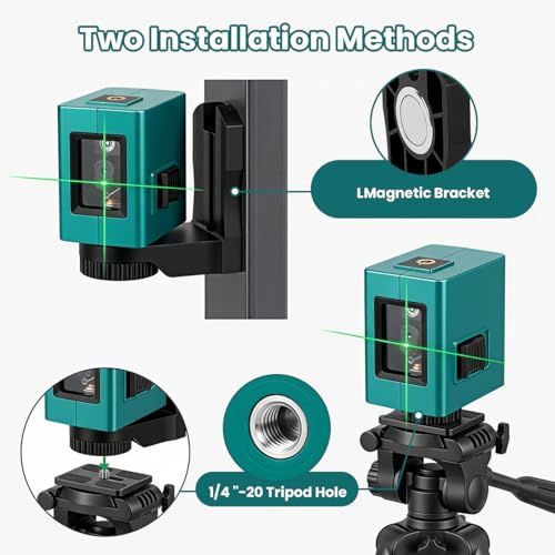 Image of Serplex Self-Leveling Laser Level Cross Line Laser, 8x8x5cm, No Battery