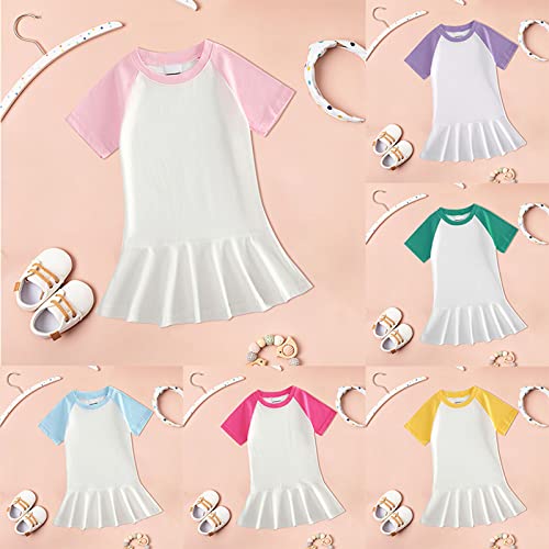 Kids Toddler Girls Tennis Dress Outfit Sleeveless Dress Athletic Skorts and Pol𝐨 Tank Top Sets3
