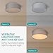 Navaris Flush Mount Ceiling Light - 15.75